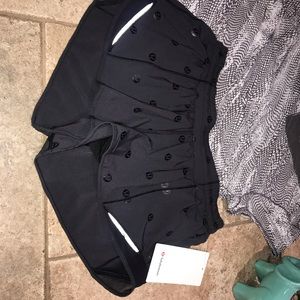 NWT Lululemon Logo polka dot Hotty Hot shorts!